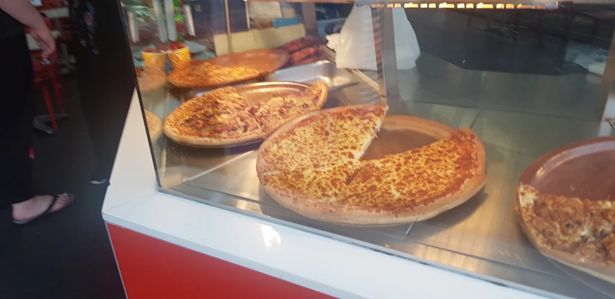 Bar Be Que Pizza Slice, King Kebab House