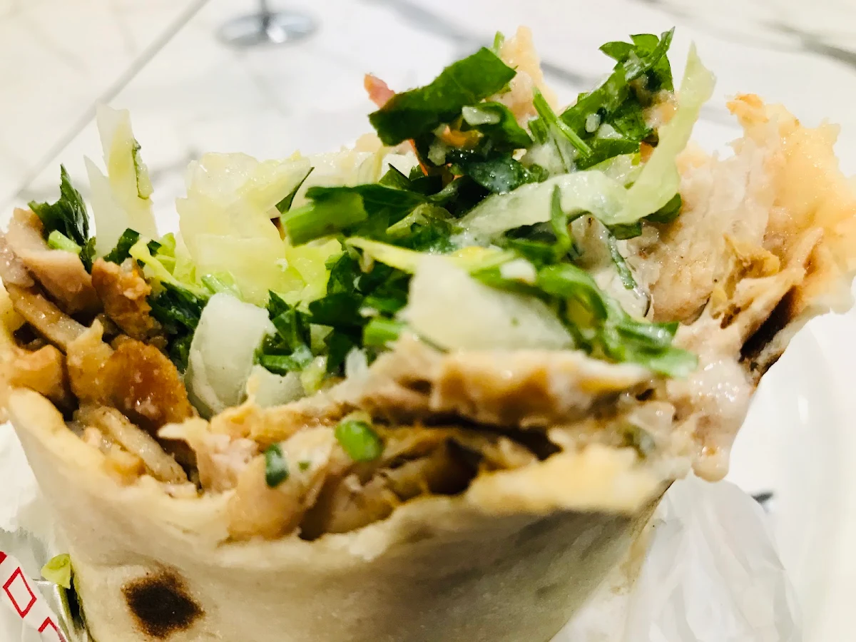 Chicken Kebab Roll, King Kebab House