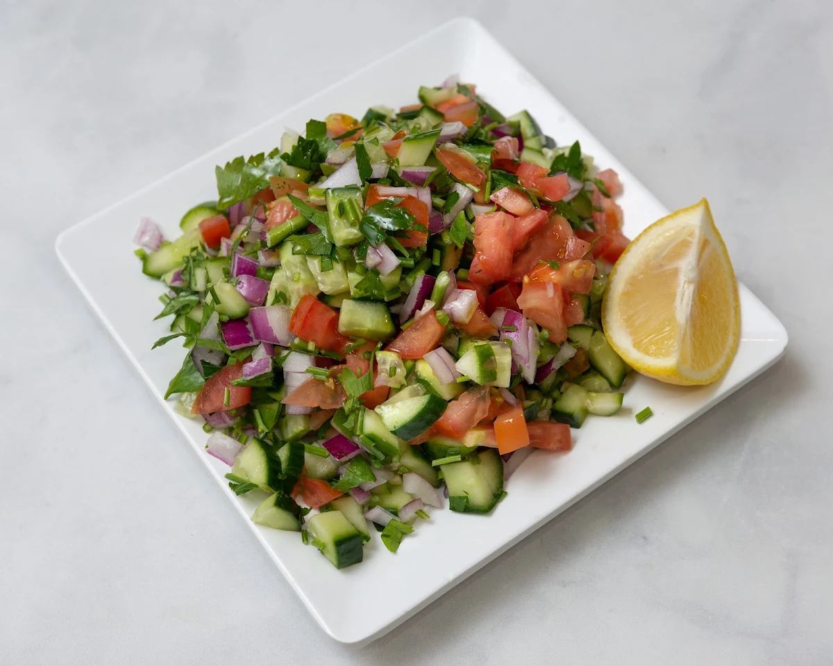 Shepherd Salad with Tomatoes, King Kebab House