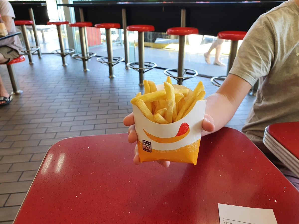 Fries, Hungry Jack's Burgers Caloundra