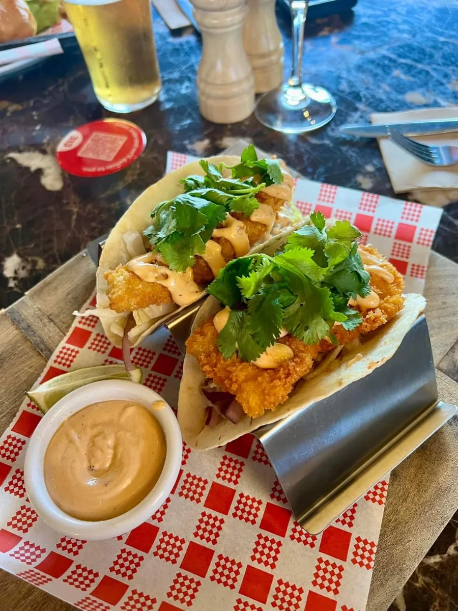 Fish Tacos, Central Hotel Shellharbour