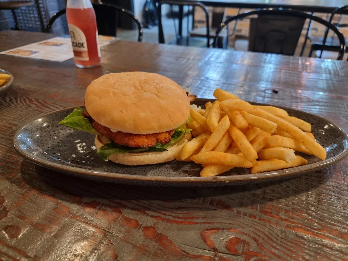 Chicken Schnitzel Burger