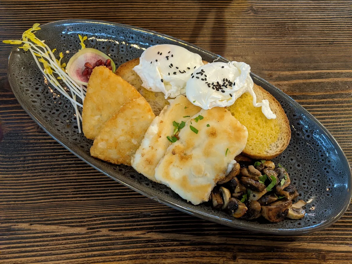 Poached Eggs on Sourdough Toast
