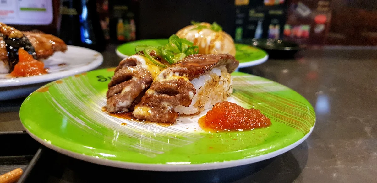 Aburi Beef, Sushi Train Murrumba Downs