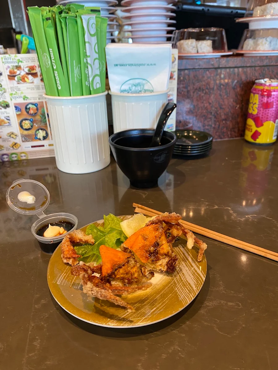 Soft Shell Crab Claw, Sushi Train Murrumba Downs