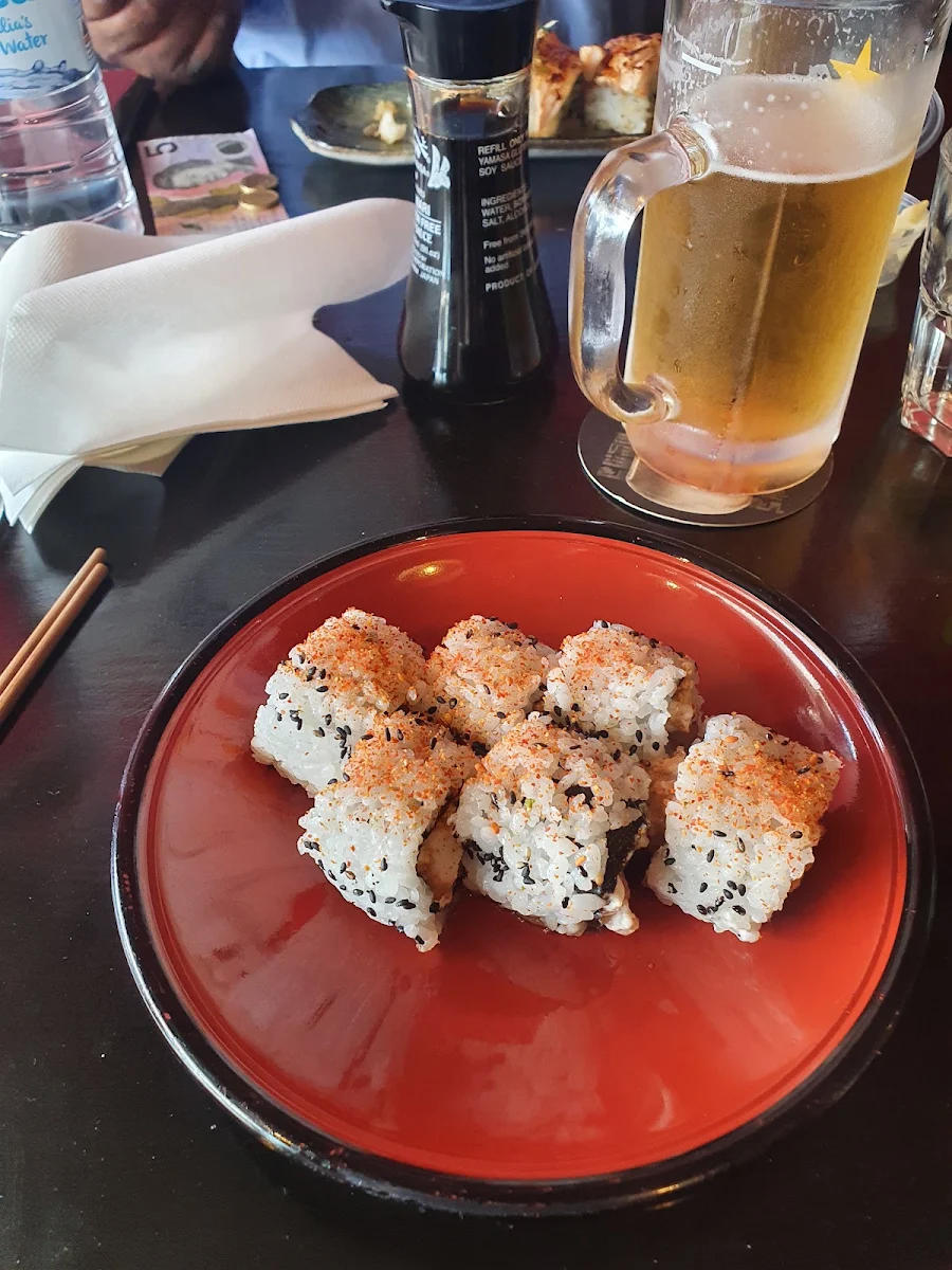 Spicy Chicken Sushi Rolls