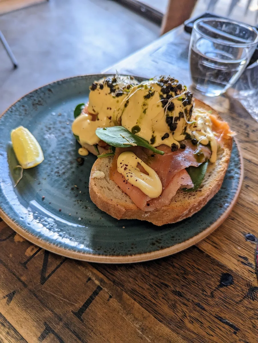Eggs Benedict with Salmon