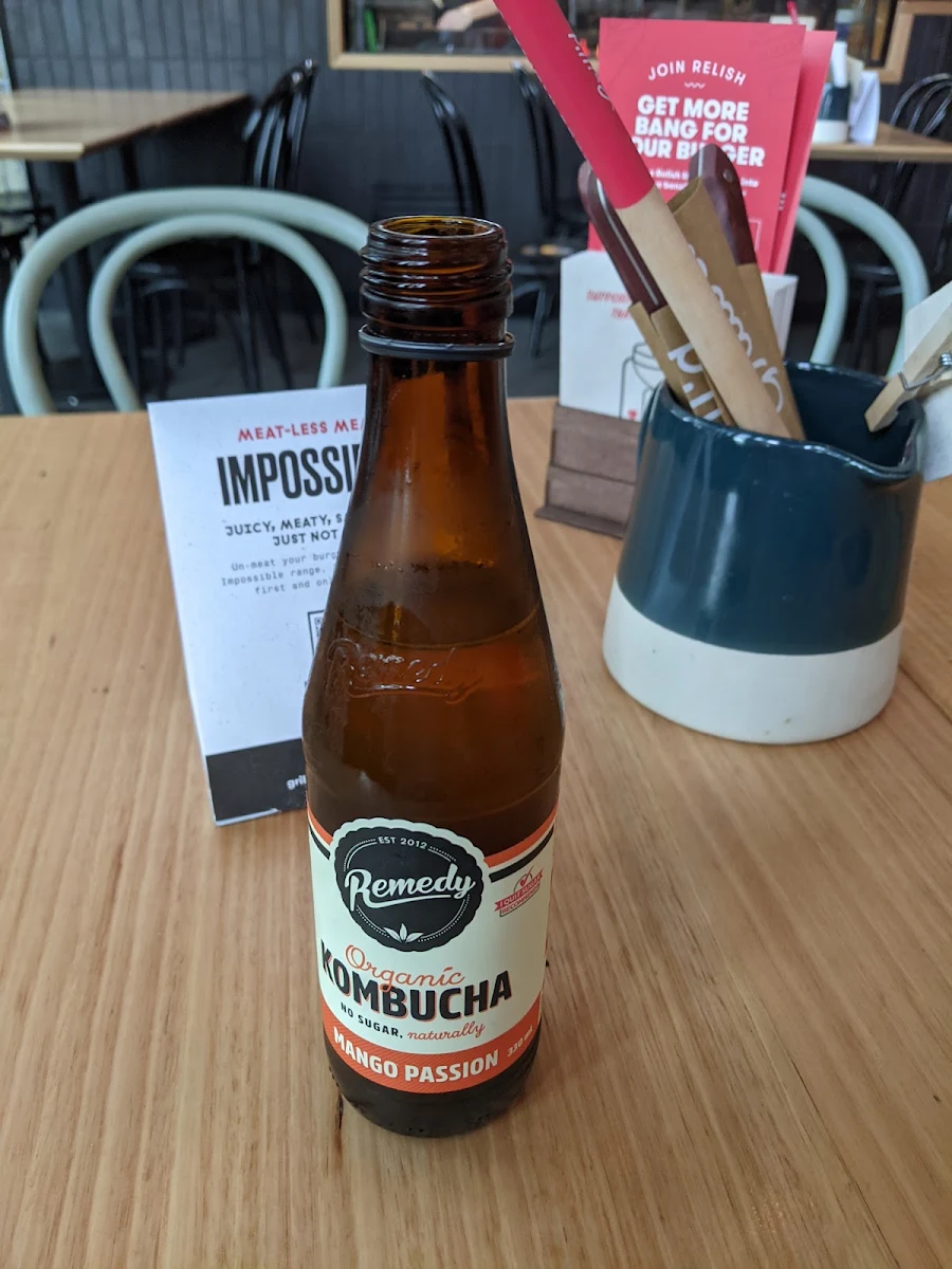 Kombucha, Grill'd Burgers - Melbourne Emporium