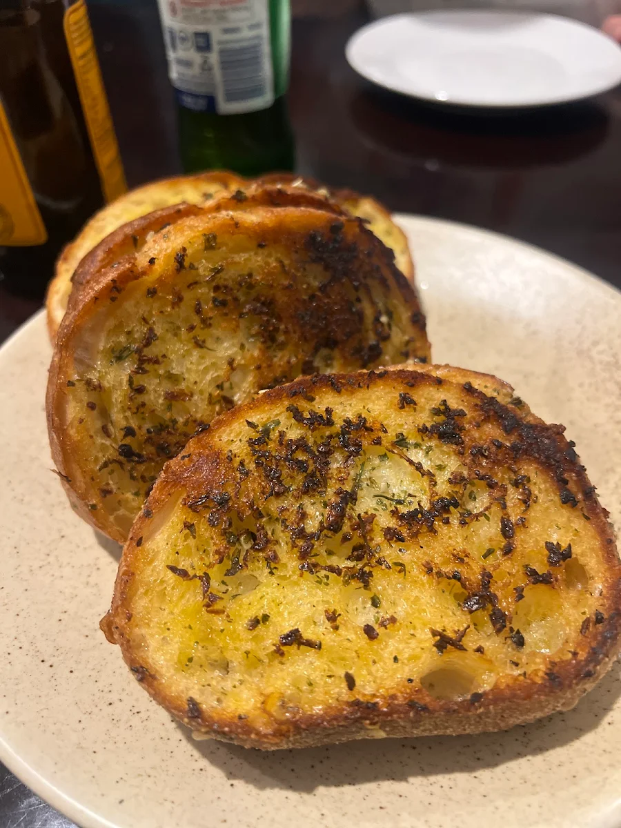 Garlic Bread, La Vela Restaurant