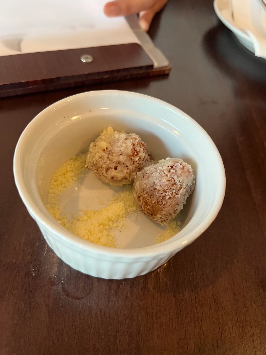 Mini Arancini, La Vela Restaurant