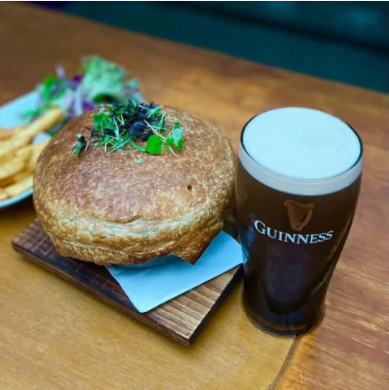 Guiness Pie, Scruffy Murphys Irish Bar