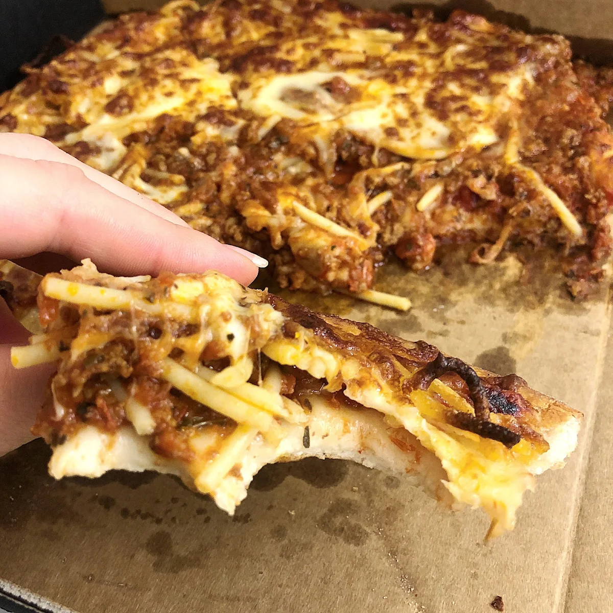 Spaghetti Pizza, PIZZA DEL SOLE (Everyone's favourite from 12years)