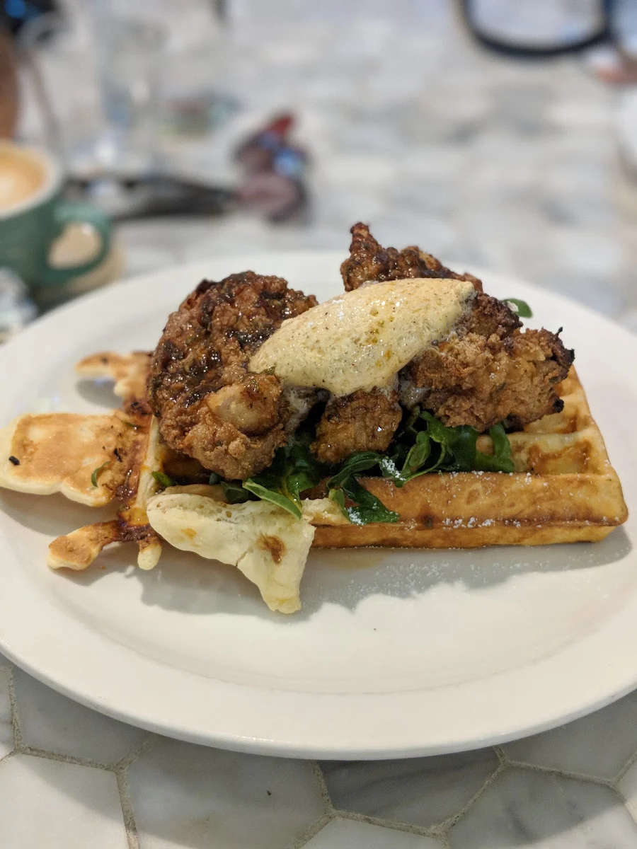 Southern Fried Chicken and Waffles