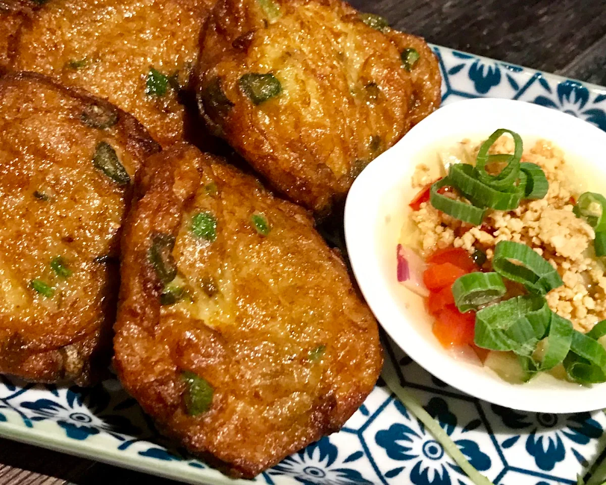 4pcs Fish Cake, Sway Thai Fusion & Bar