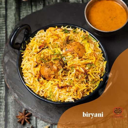 Biryani, Bay of India Newcastle