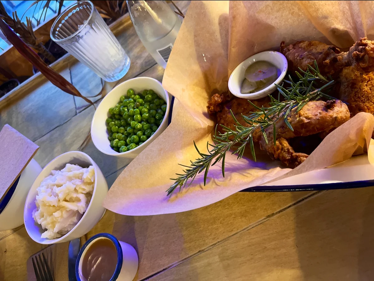 Fried Chicken with Sides