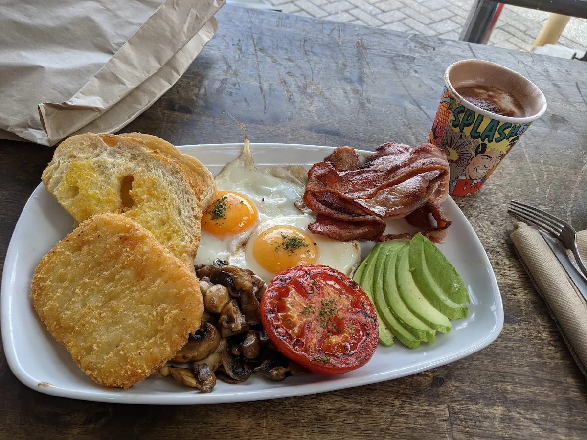 Breakfast Plate, Bean & Gone