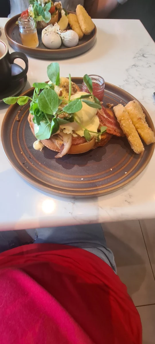 Eggs Blackstone Signature Dish