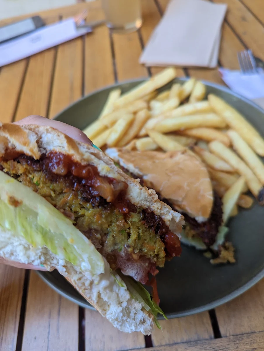 Vegan Chickpea Burger