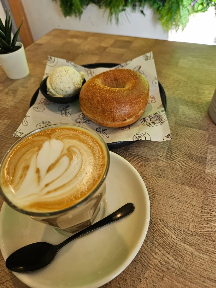 Plain Bagel Dill Cream Cheese