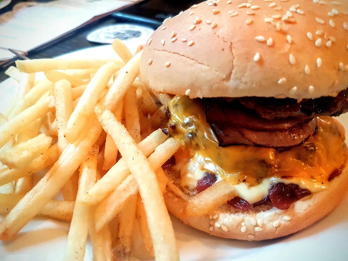 Double Beef and Bacon Burger