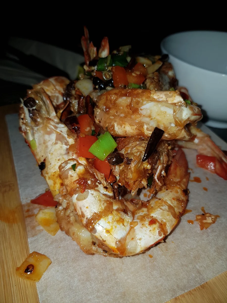 Chilli Prawns, Cathy’s Place
