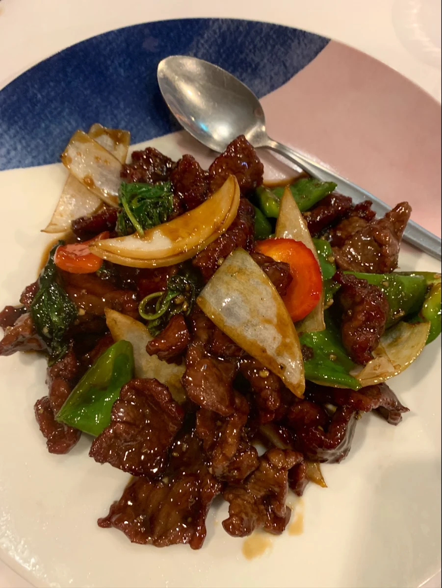 Basil Beef, T-Chow Chinese Restaurant