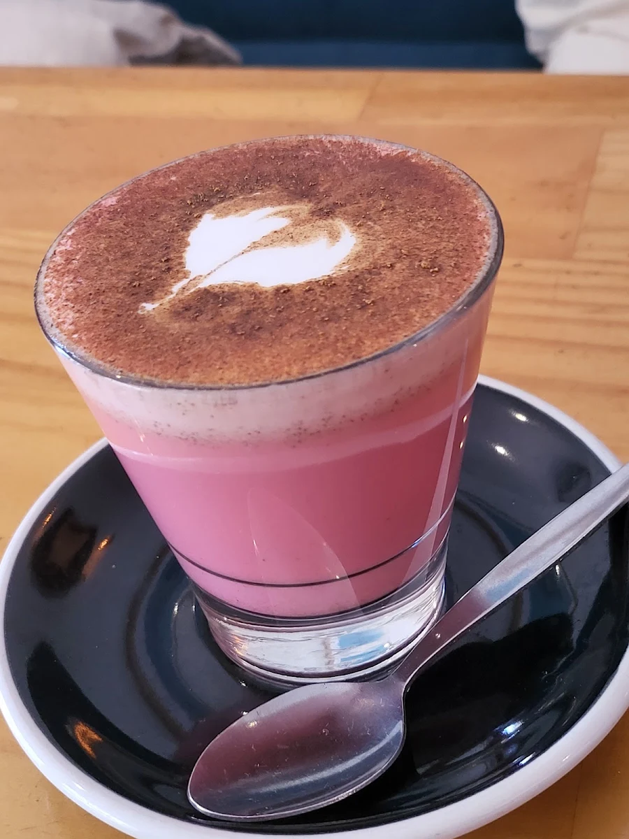Beetroot Latte, Doric St Cafe and Kitchen