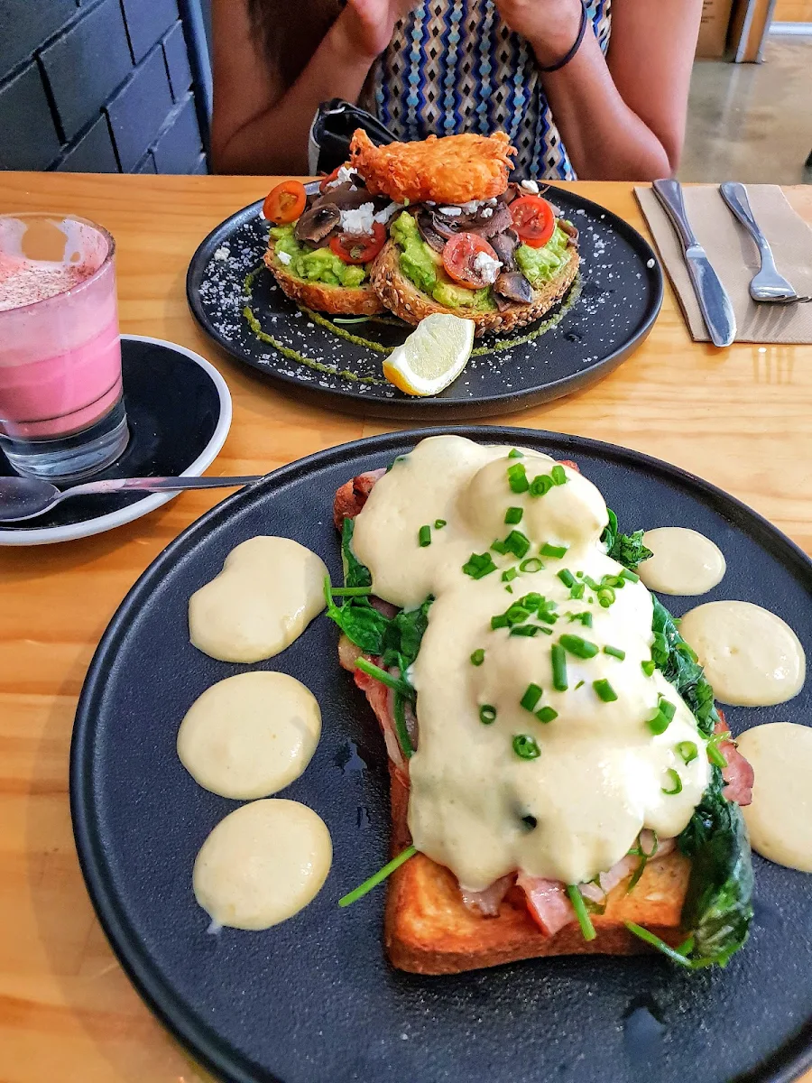 Eggs Benedict, Doric St Cafe and Kitchen