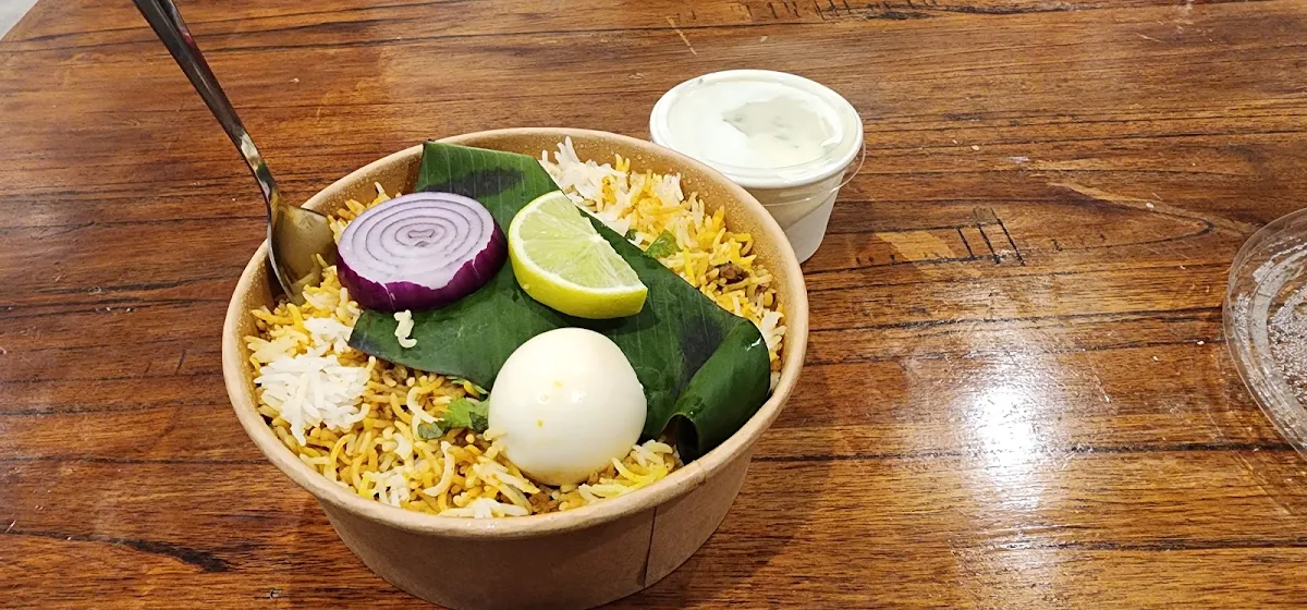 Mutton Dum Biryani, Jaathara at Barkly