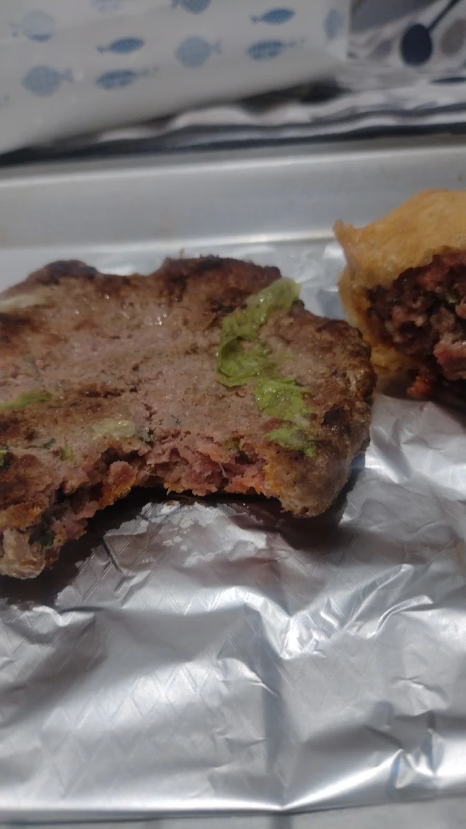 Hamburger in Batter