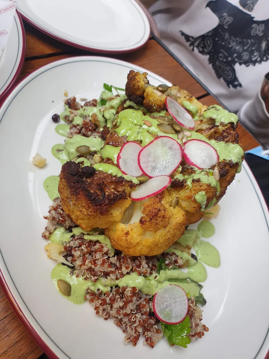 Roasted Cauliflower, Mount Erica Hotel