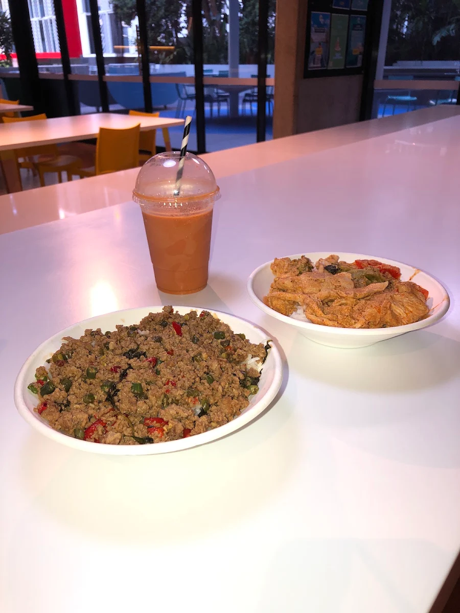 Penang Curry Chicken with Rice