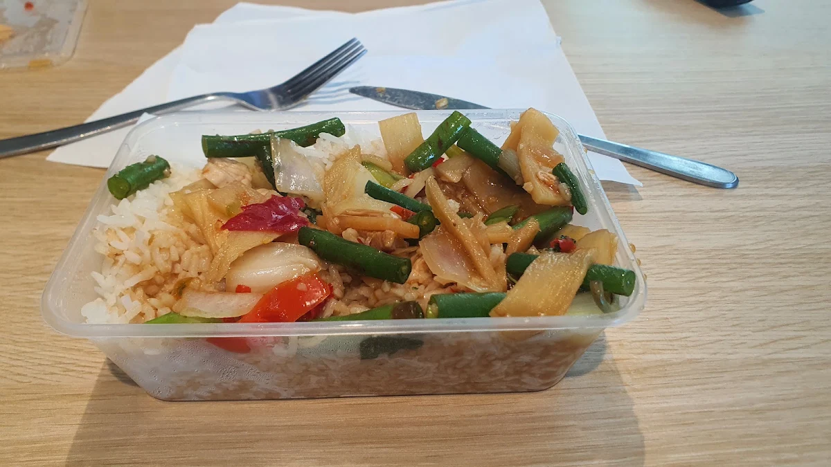 Chicken Chilli Basil, Buddha Boy