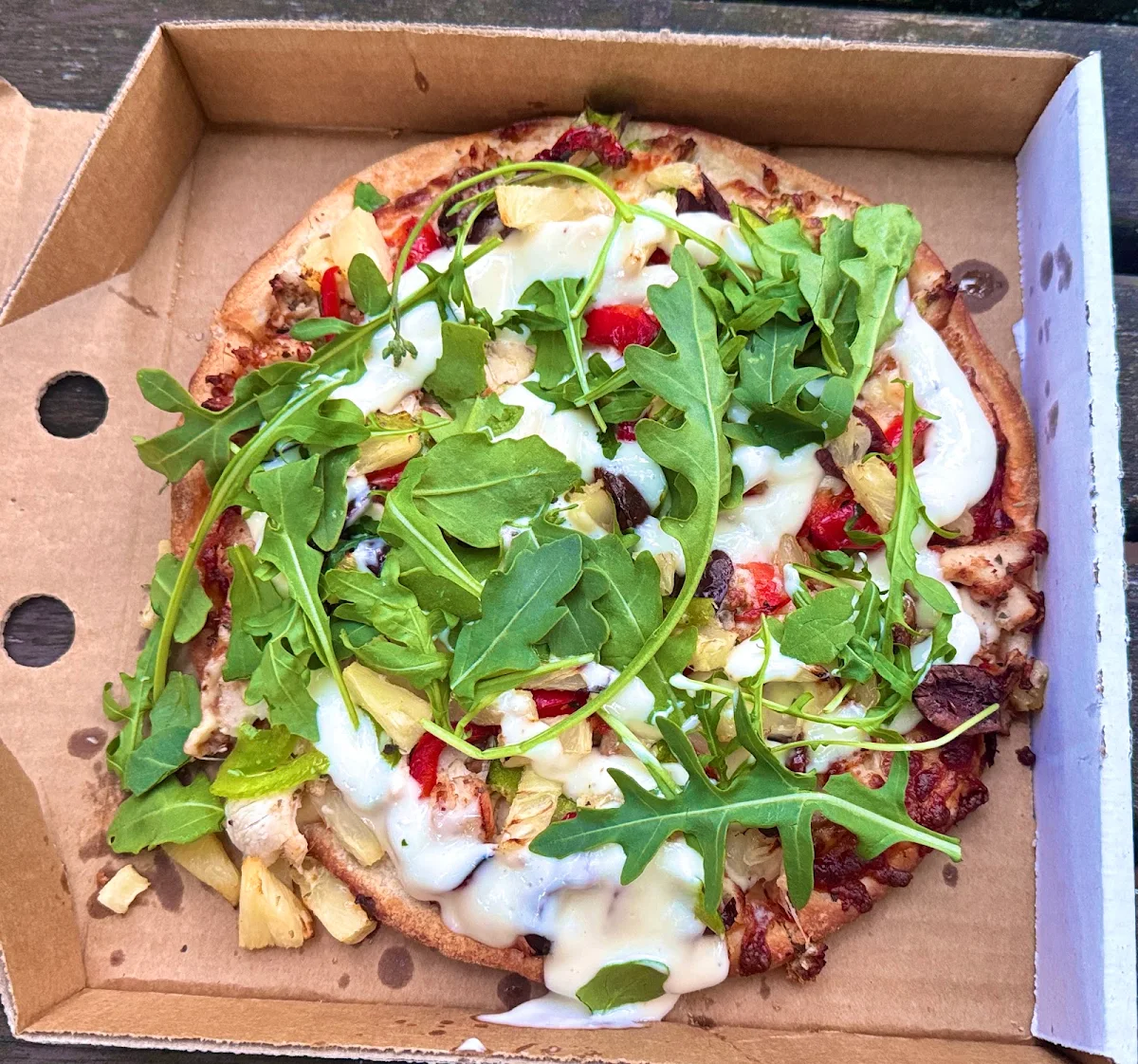 Chicken Aioli, Pimento Pizzeria