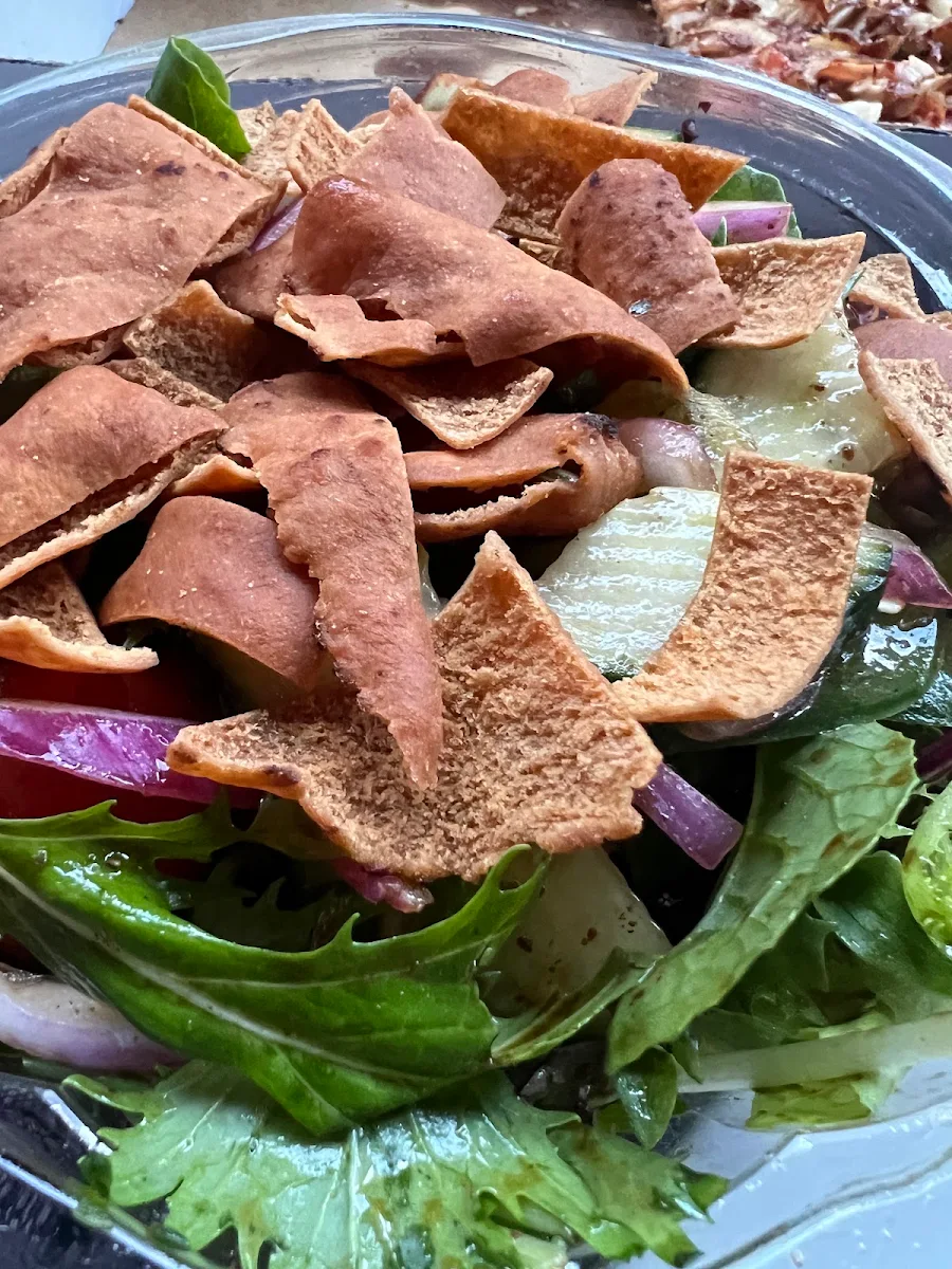 Fattoush, Pimento Pizzeria