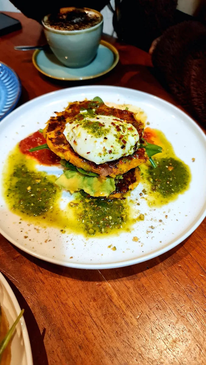 Moroccan Egg Stack, CAFE KIN