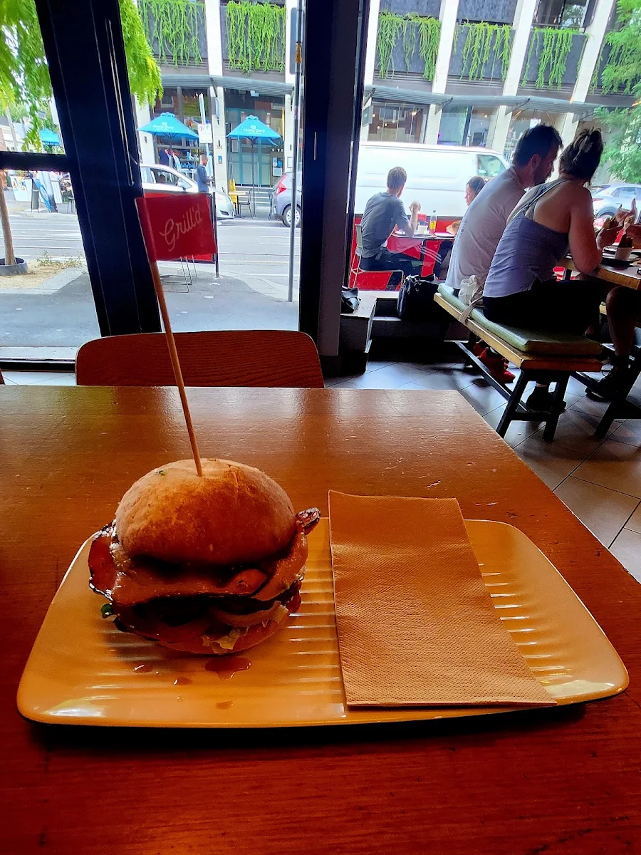 Burger w Pineapple, Grill'd Burgers - Balaclava