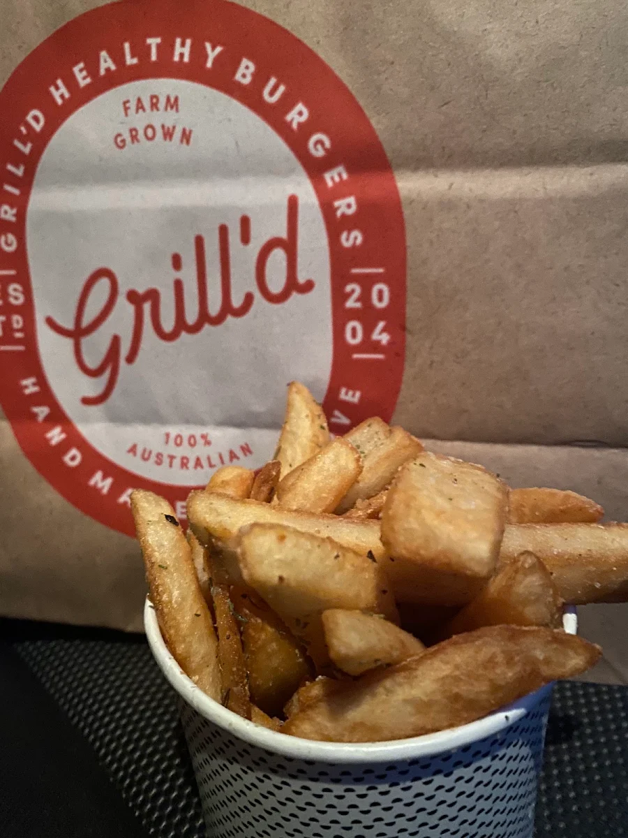 Famous Grillid Chips, Grill'd Burgers - Balaclava