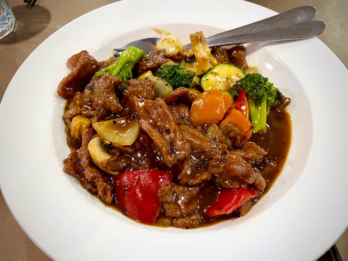 Beef in Black Pepper Sauce