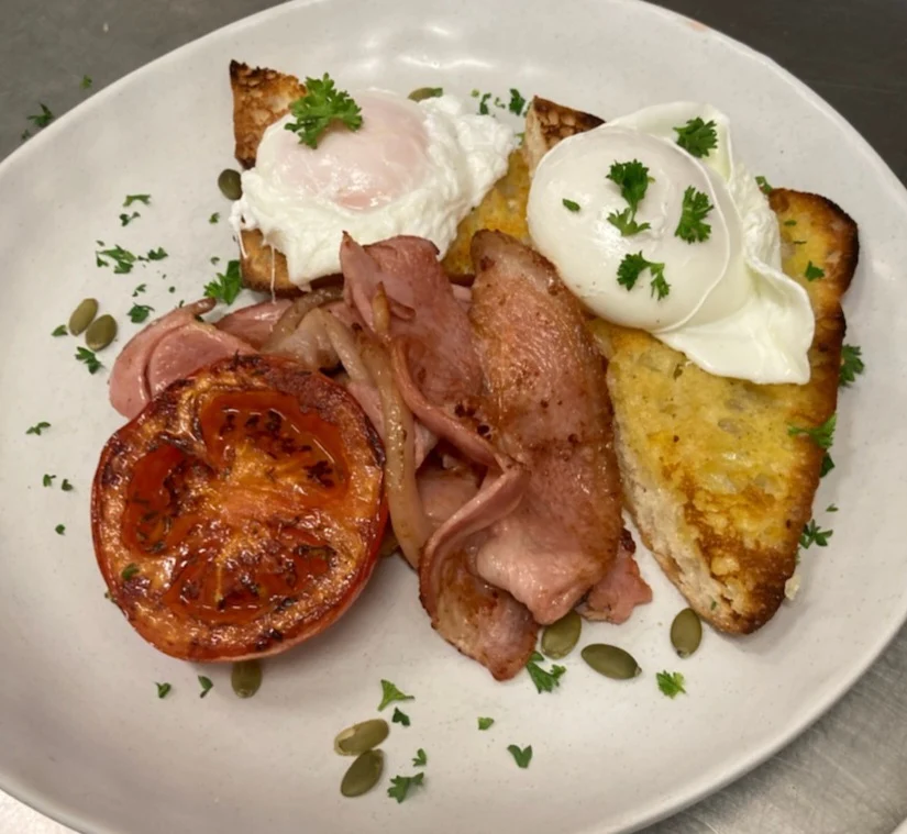 Bacon & Eggs, The Haven - Cafe & Takeaway