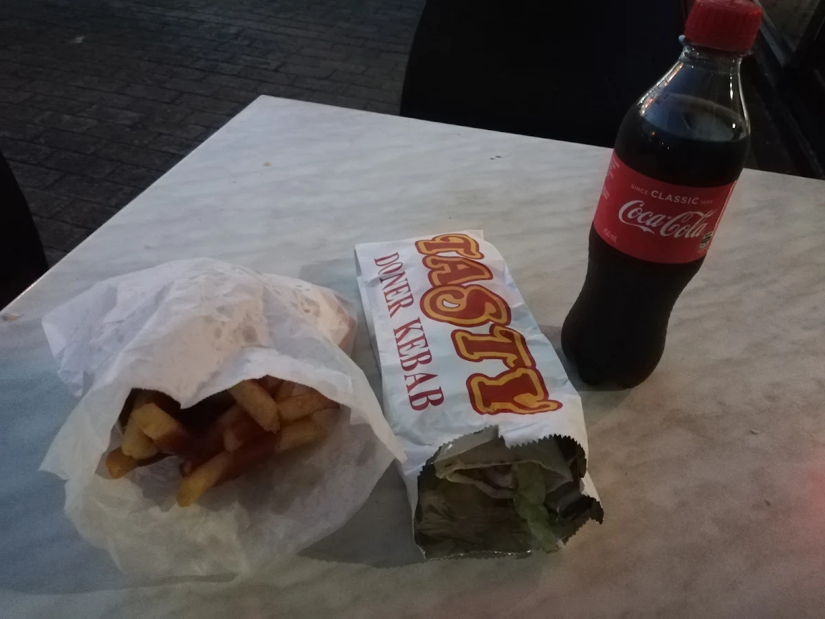 Lamb Kebab w Chips