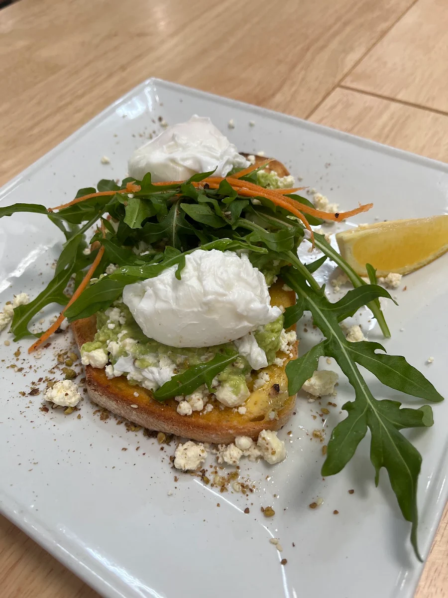 Smashed Avocado, Chickpea Cafe