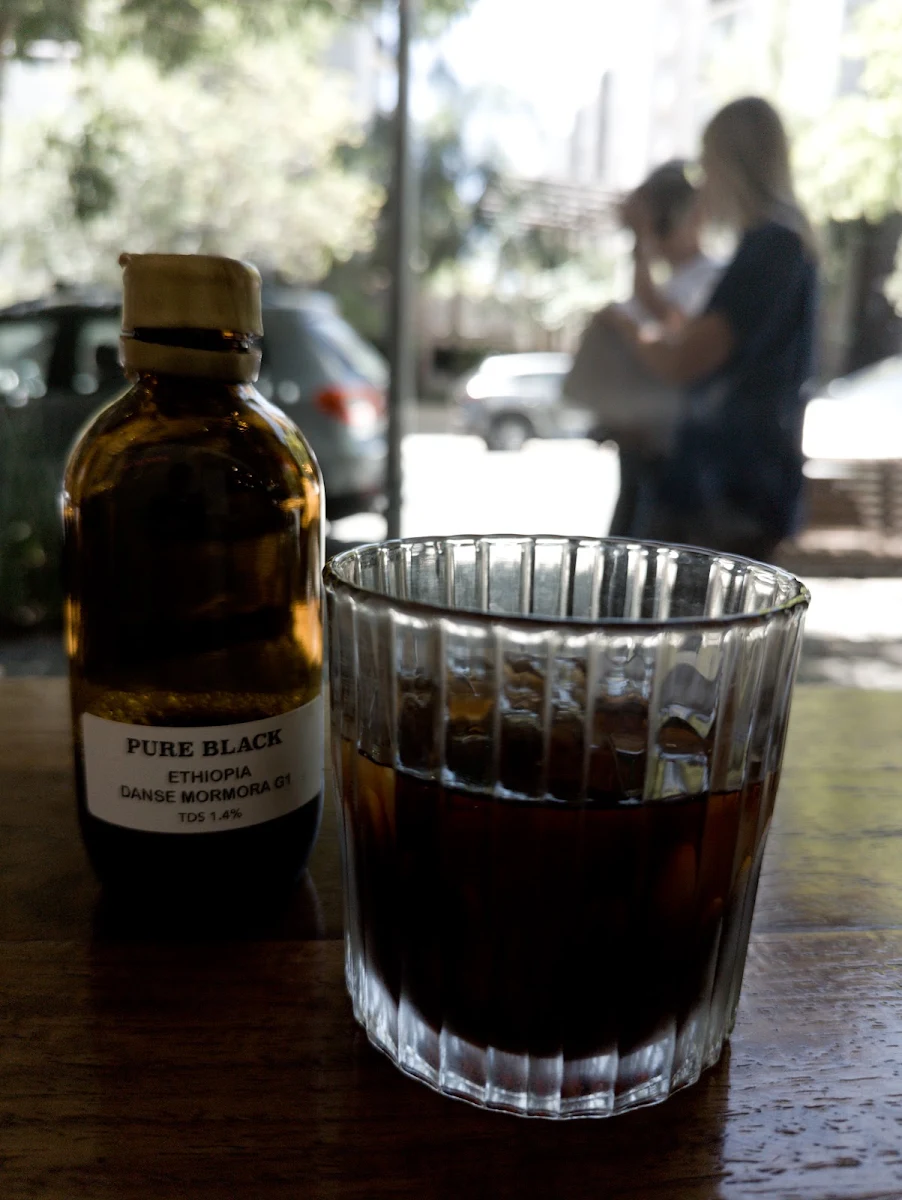 Black Cold Brew Coffee