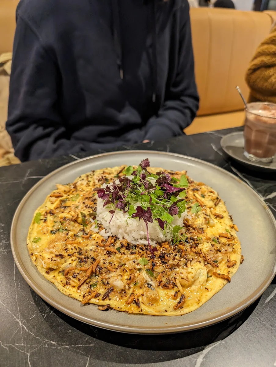 Blue Swimmer Crab Omelette