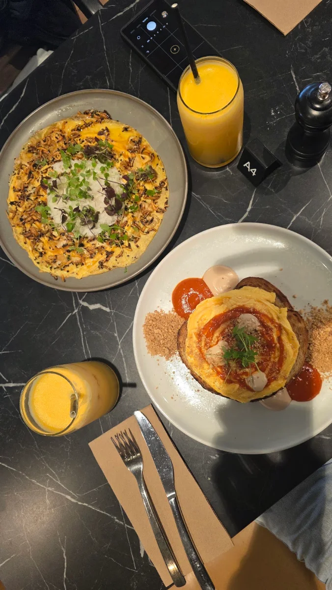 Omelette with Wild Rice