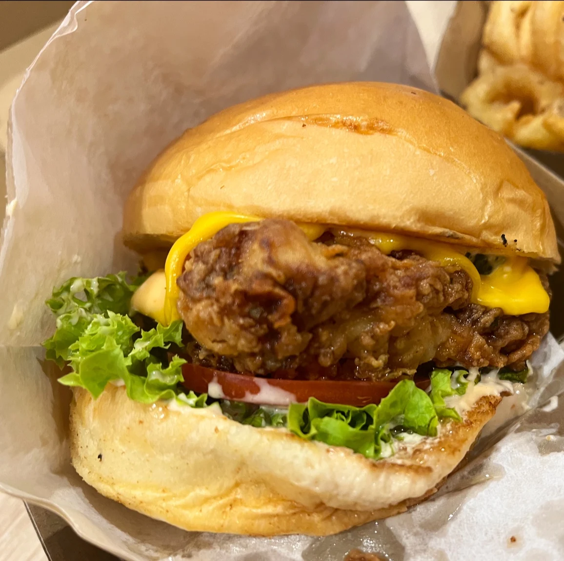 Grilled Chicken Burger