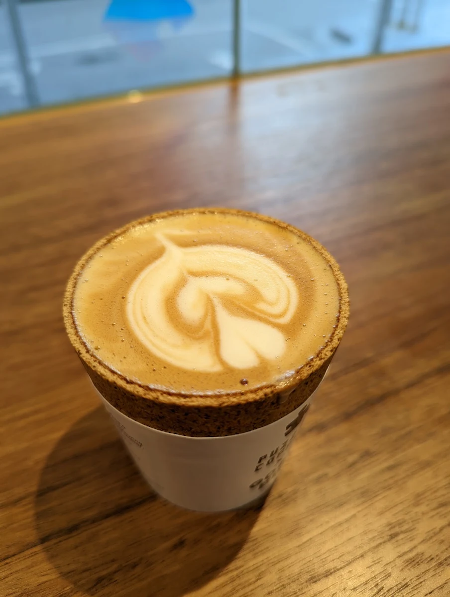 Dirty Matcha Latte