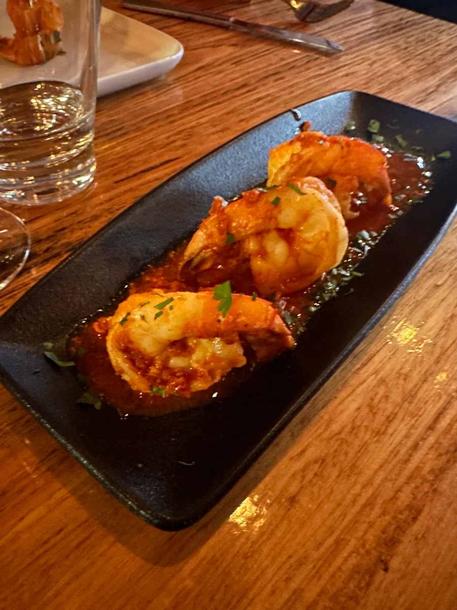 Garlic Prawns, Mother Dough Restaurant & Wine Bar