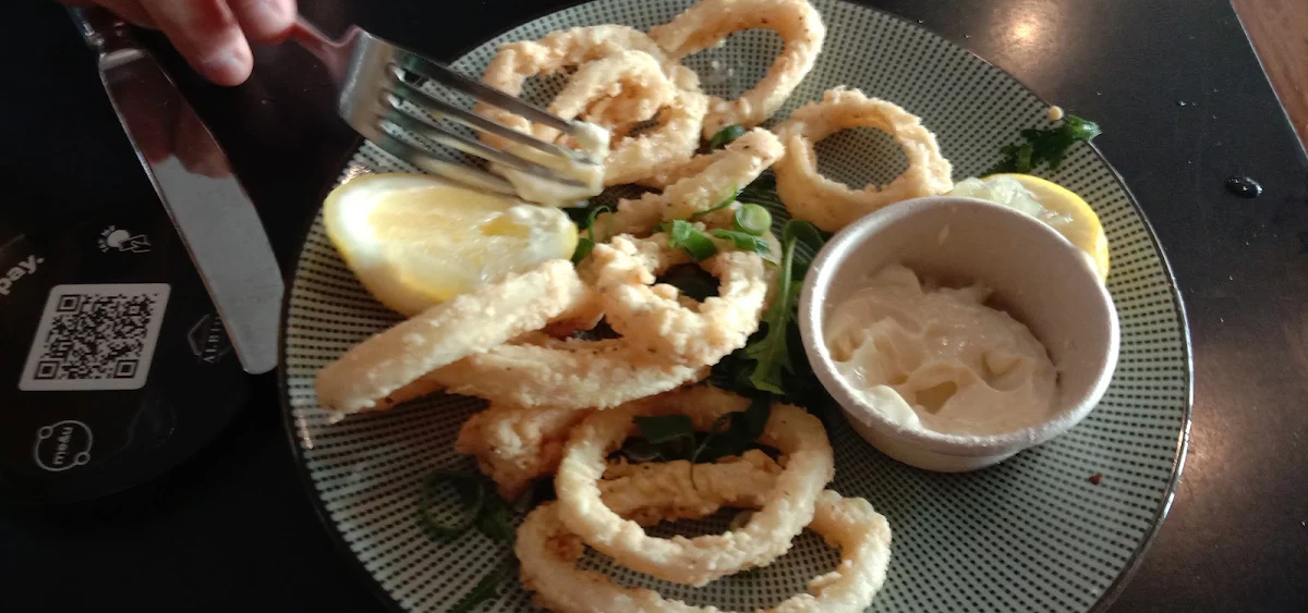 Lemon Pepper Squid, Albion Hotel